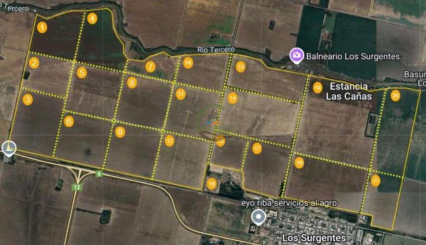 872 Ha Agricolas - Los Surgentes - Cordoba